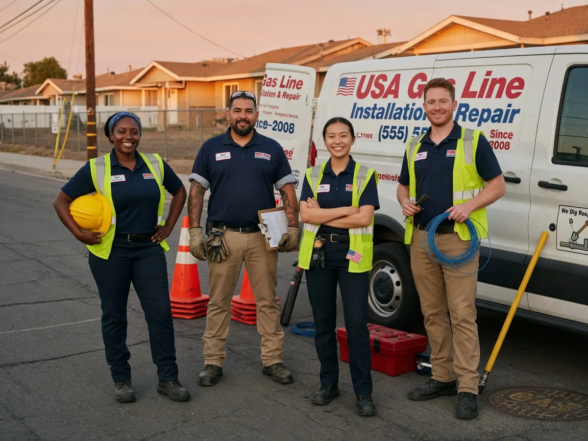 Gas Line Installation company in Tilly, AR